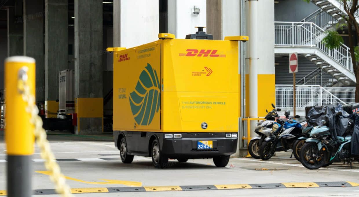 Zelostech 与 DHL 供应链推出首批自动驾驶物流车辆